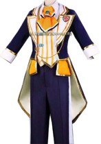 Bean Cosplay Cartoon Game Mirror Soundtrack with double sub-bell cossuit free of mail customisation