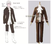 Trò chơi cosplay cosplay APH Hetalia anthropom định hình Iceland cos quần áo tùy chỉnh bưu chính miễn phí - Cosplay cosplay rem