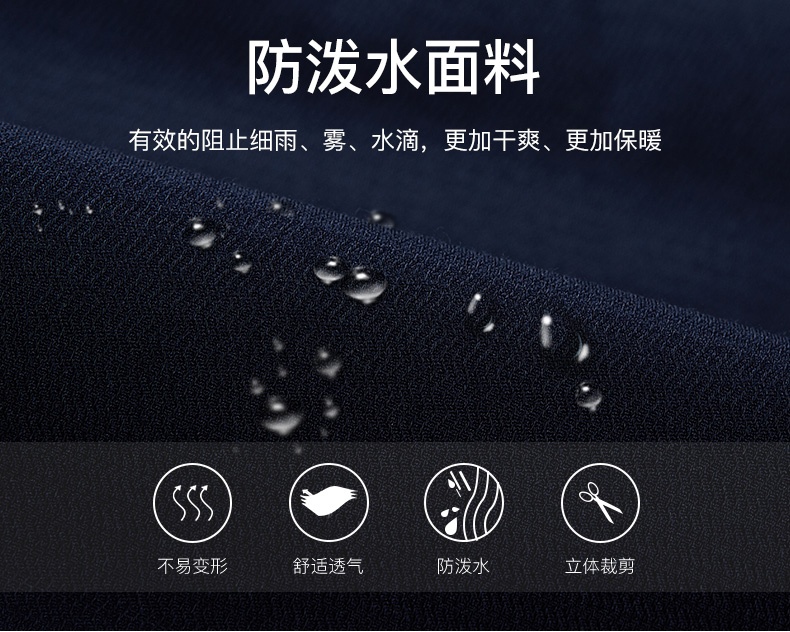鸭鸭 男士中长款羽绒服 90%含绒量 真貉子毛领 图7