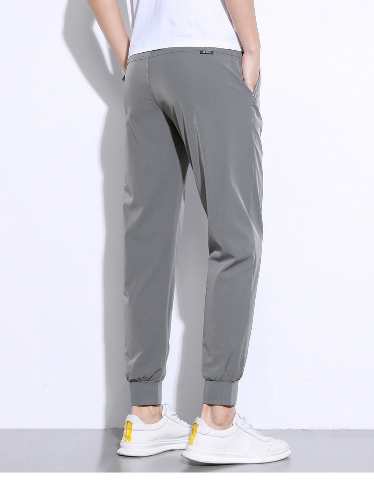 鸭鸭 2022年春季款 男式宽松束脚休闲裤 天猫优惠券折后￥69包邮（￥149-80） 2款2色可选