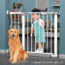 Childrens safety door fence dog door pet fence baby indoor stairway no punching safety protection door fence