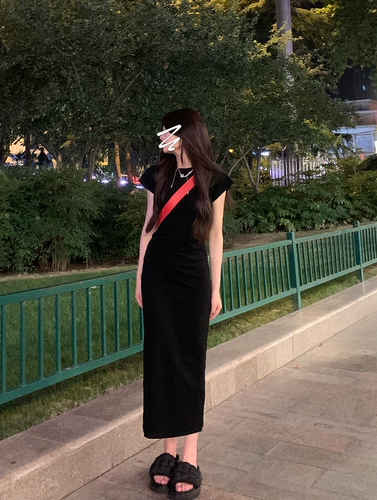 Длинный корсет, футболка с коротким рукавом для отдыха, платье, юбка, яркий броский стиль, по фигуре, свободный прямой крой