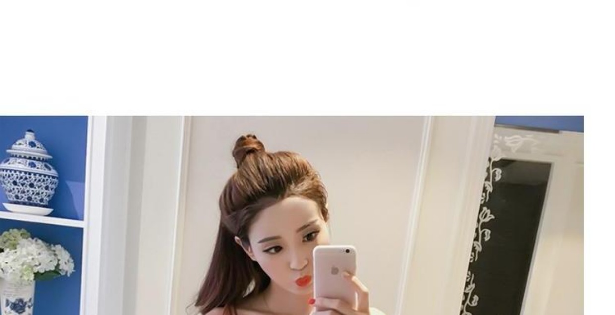 Mùa hè phiên bản Hàn Quốc mới của từ cổ áo ren dây đeo áo sơ mi voan nữ tay áo ngắn tay áo chạm đáy áo sơ mi áo ký giả nữ mùa hè 2020