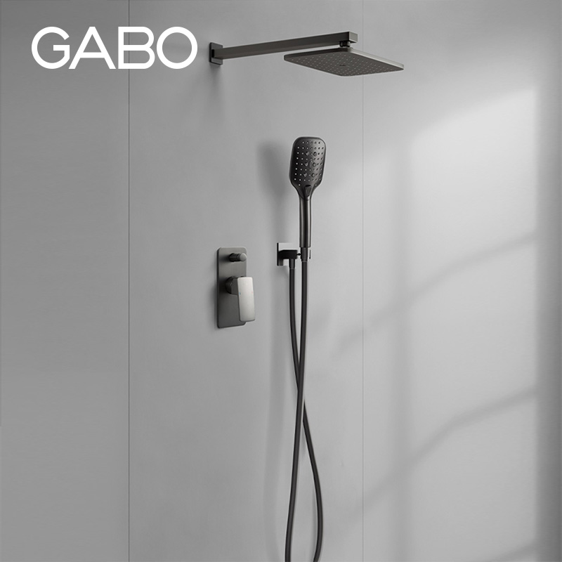 Watch Boo GABO Home Concealed Shower Shower WALL HOT WATER BATH Shower Gun Color Shower shower SHOWER KIT 18B031