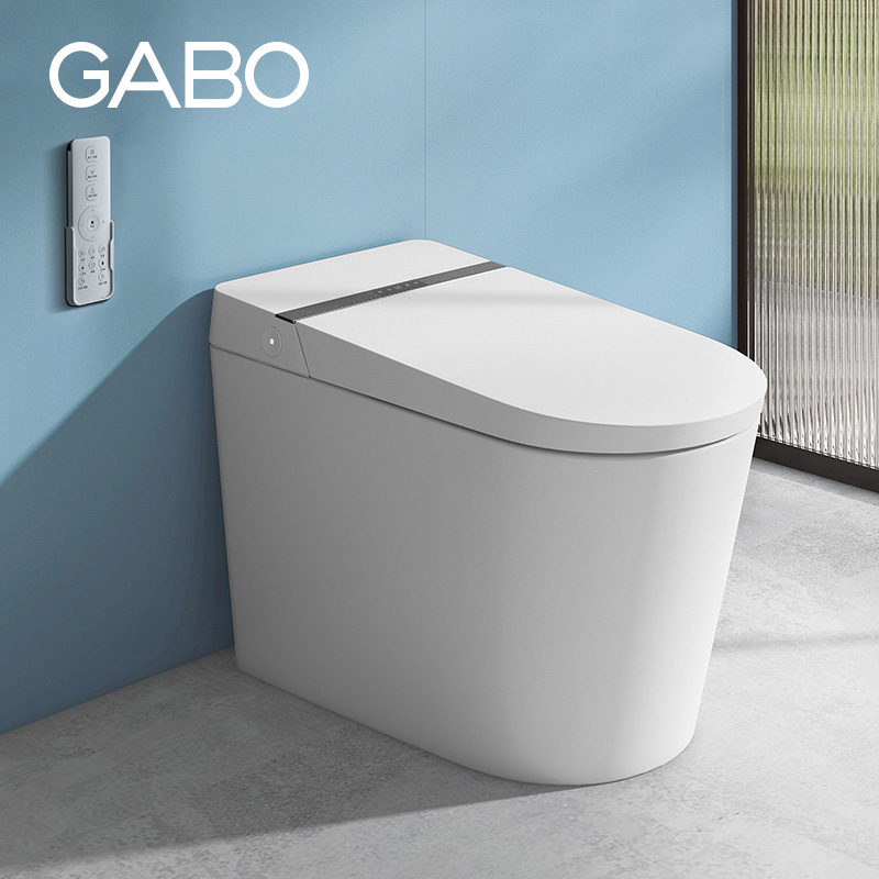 Watch Bo GABO Intelligent induction toilet instant ceramic toilet Home one-piece Siphon Toilet 10047