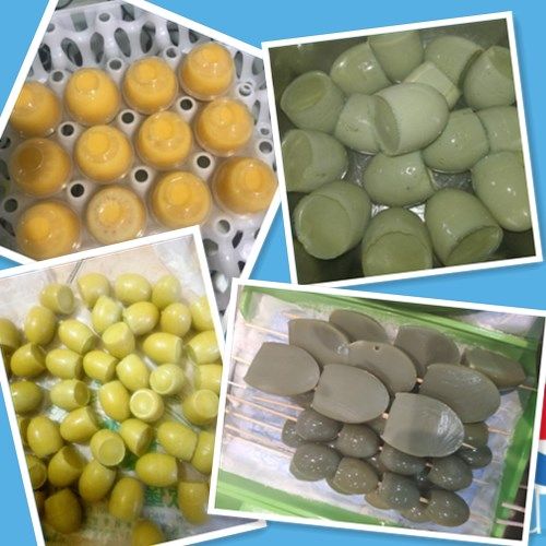 Golden Phoenix Plastic Chicken Egg Shell Steamed Egg-shaped Egg Mold God resistant to high temperature and transparency Anti-aging and no leakage