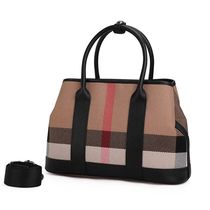 2024 Female Tote Bag Designer Luxury Handbags Plaid Printed