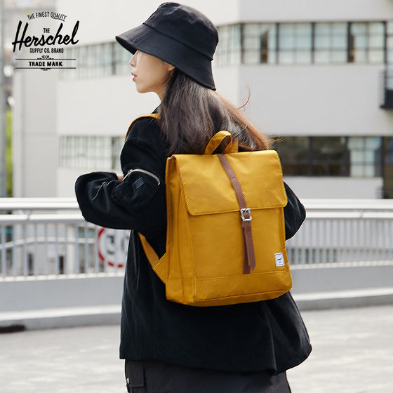 Herschel Hexing 배낭 캐주얼 패션 City14L 남성 및 여성 대학 스타일 통근 컴퓨터 배낭