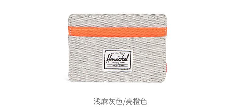 HerschelSupply Charlie Fashion Thẻ ngắn Chủ thẻ Thẻ đa khe 10360 ví tiền nữ