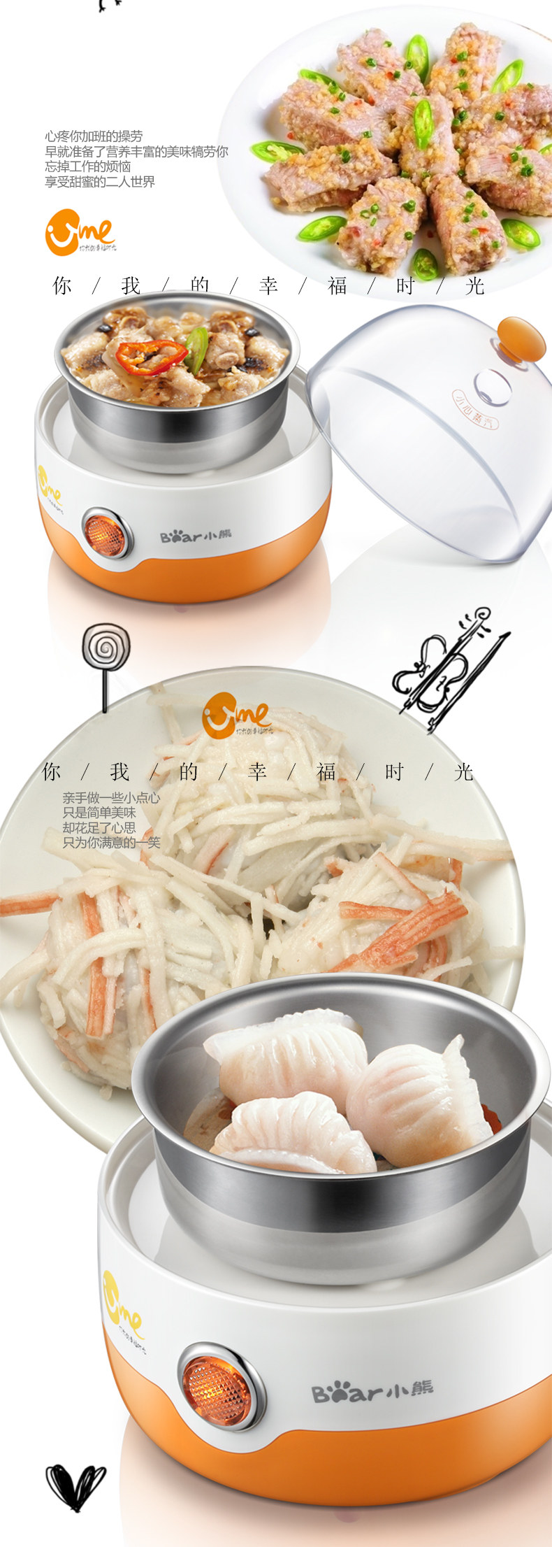 ca nấu mì Nồi trứng điện chính hãng Nồi trứng tự động tắt nguồn inox mini hộ gia đình hấp trứng đa năng - Nồi trứng nồi lẩu điện mini lock&lock