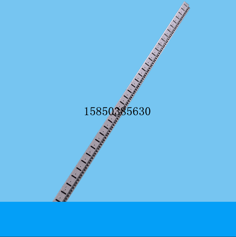 2 0 thick cabinet accessories square hole strip cabinet column bracket standard 19 inch mounting strip 18U 1 meter high