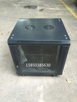 Totem thickening 12U high 600 wide 600 deep 600 hard disk video recorder cabinet 19 inch cabinet black and white optional
