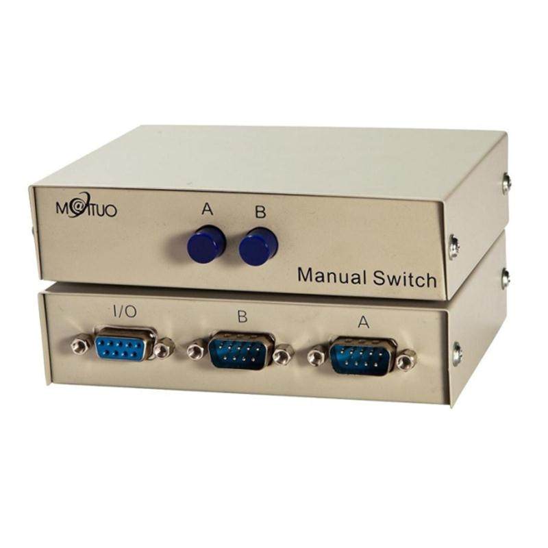MT-232-2 port RS232 serial switch 2 in 1 out of the sharer 2 knots 1 knots