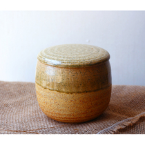 Iga-yaki rice leftover rice storage tank Japan imported household leftover rice storage tank microwave heating cold rice tank