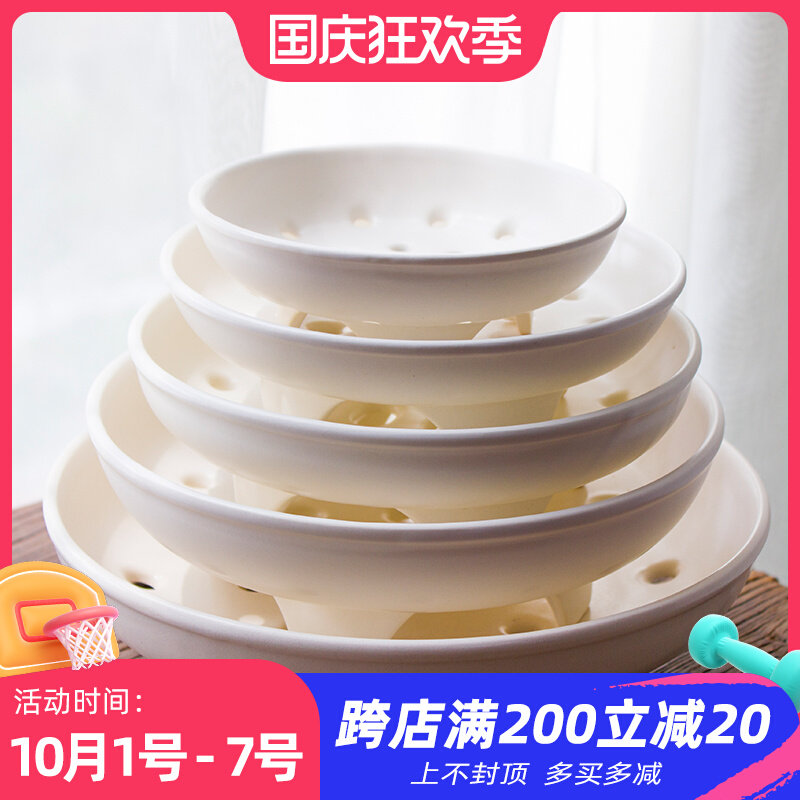 Japan's Wangu burning earthen pot special steamer multi-purpose ceramic steamer steamer steamer special grate