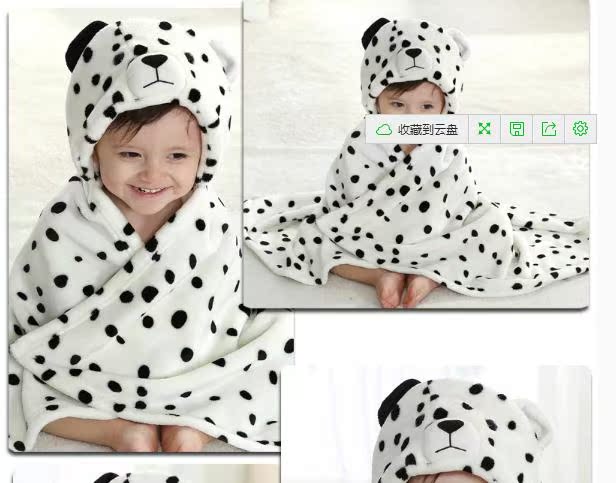 Cape pour enfant en flanelle - Ref 2153531 Image 31