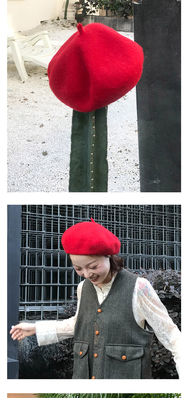 Chapeau pour femme en Melange de laine - Ref 3234505 Image 12