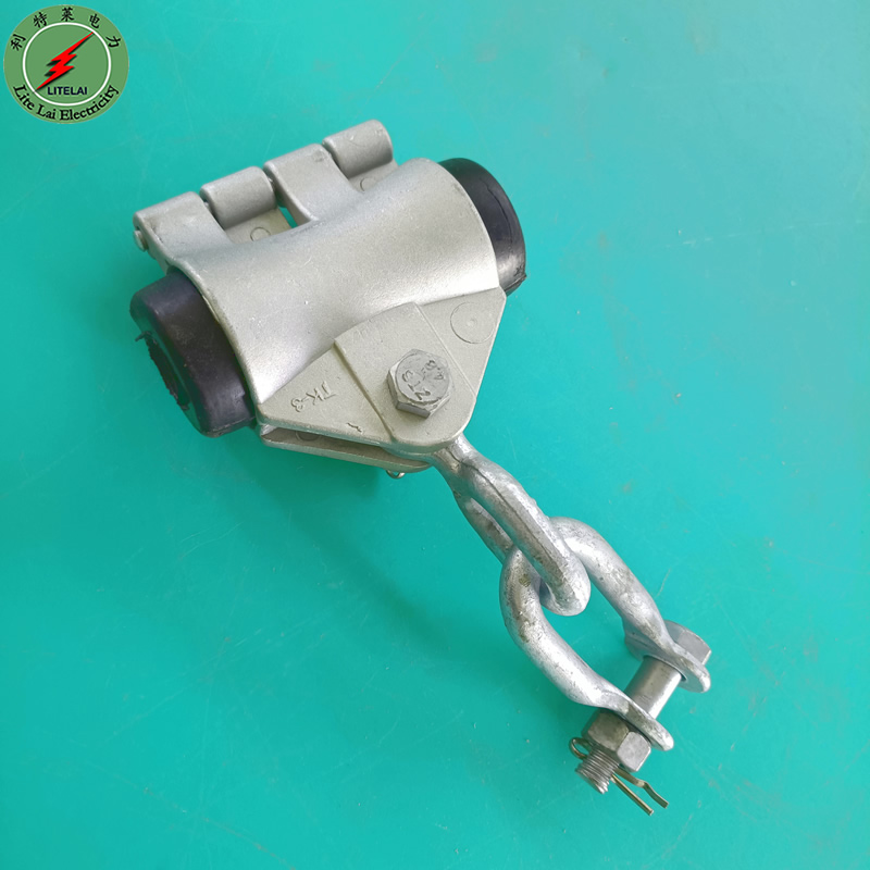 Optical cable prehanging overhang wire clip adss optical cable 150 m cross overhang string straight gold with non-insulated overhang string