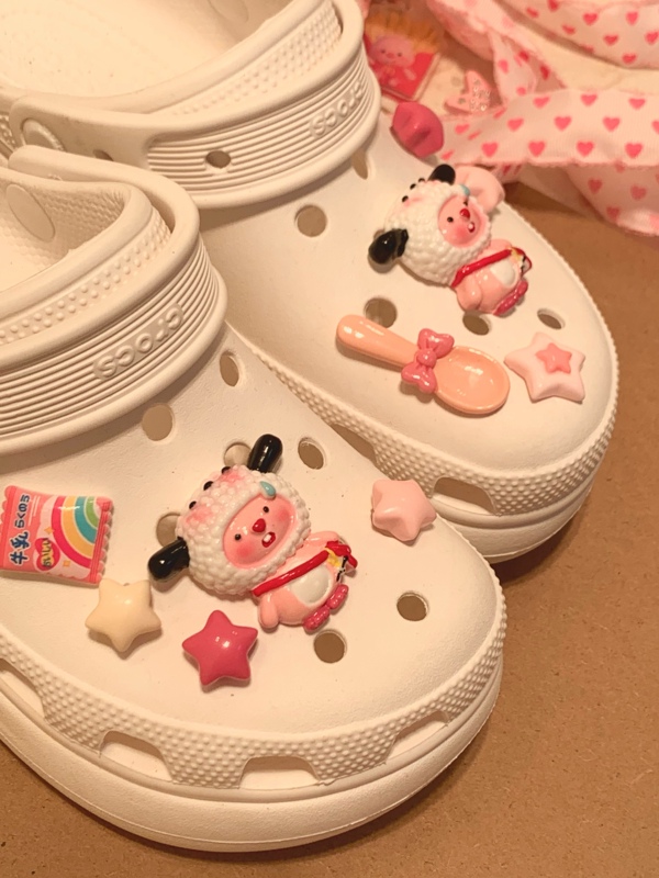 Original Crocs Shoe Charms Cute Beaver Shoe Decorations Star Crocs Decorative Accessories Shoe Ornaments