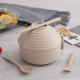 hộp cơm văn phòng giữ nhiệt Bát mì ăn liền công suất lớn kiểu Nhật có nắp đậy Ký túc xá sinh viên phòng ăn trưa nhân viên văn phòng dễ dàng vệ sinh - Hộp cơm điện sưởi ấm hộp cơm xiaomi