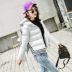 2018 mới xuống cotton phù hợp với nữ phiên bản Hàn Quốc Một phiên bản từ cotton ngắn phần bánh mì quần áo dày áo khoác nhỏ thủy triều