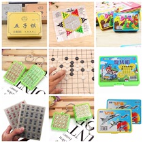 Creative mini chess Small army chess Marine chess Flying chess Colosseum chess pendant gift one dollar two yuan supply