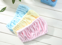 Full widened water absorbent dry hair elastic drawstring hair band hair band hair band