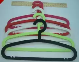 Full children's hangers Clothes racks Plastic hangers Children's clothes racks Clothes racks Color clothes hangers