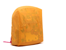 Full day single vitality orange outdoor mountaineering bag backpack backpack waterproof rain cover dust cover