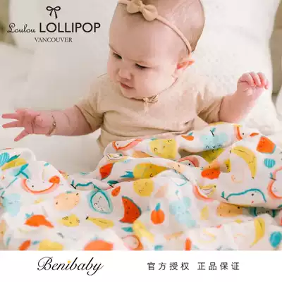 Canada Loulou LOLLIPOP newborn scarf swaddling scarf Four Seasons universal baby anti-shock bag