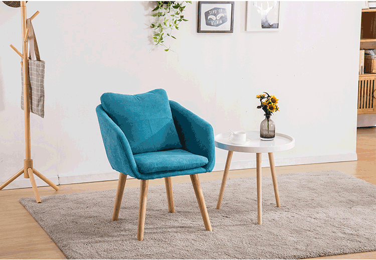 Beanbag ghế đơn căn hộ nhỏ hiện đại Scandinavian tối giản ban công phòng ngủ phòng khách giải trí vải rửa - Ghế sô pha sofa nỉ