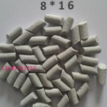 8*16 slanted cylindrical rough polishing abrasive polishing block grinding stone brown corundum abrasive 25 kg