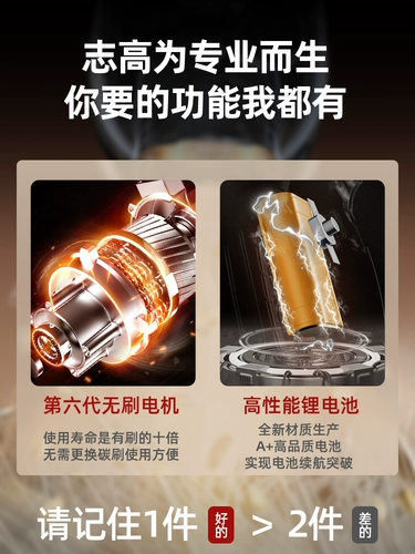 [Бесщеточный вакуумный очиститель] Сосание заряда 4 -на -1 топ