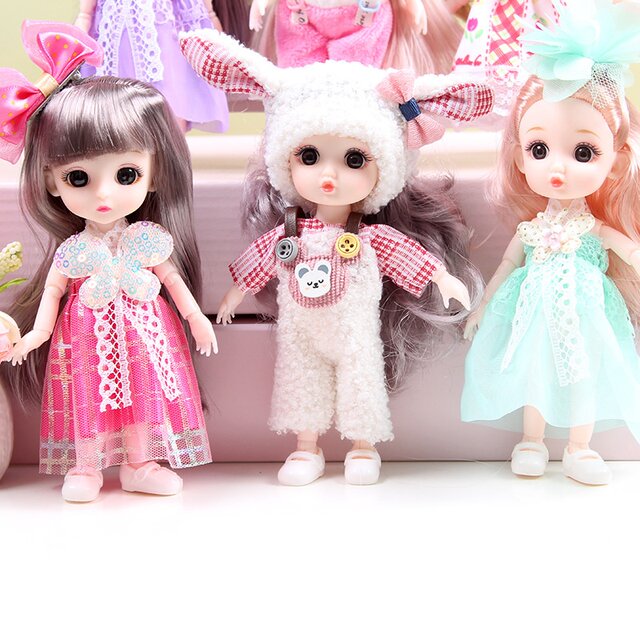 Children's Doll Toy Girl Princess 2025 New Dress-Up Set Large Gift Box Birthday Gift Doll Toy