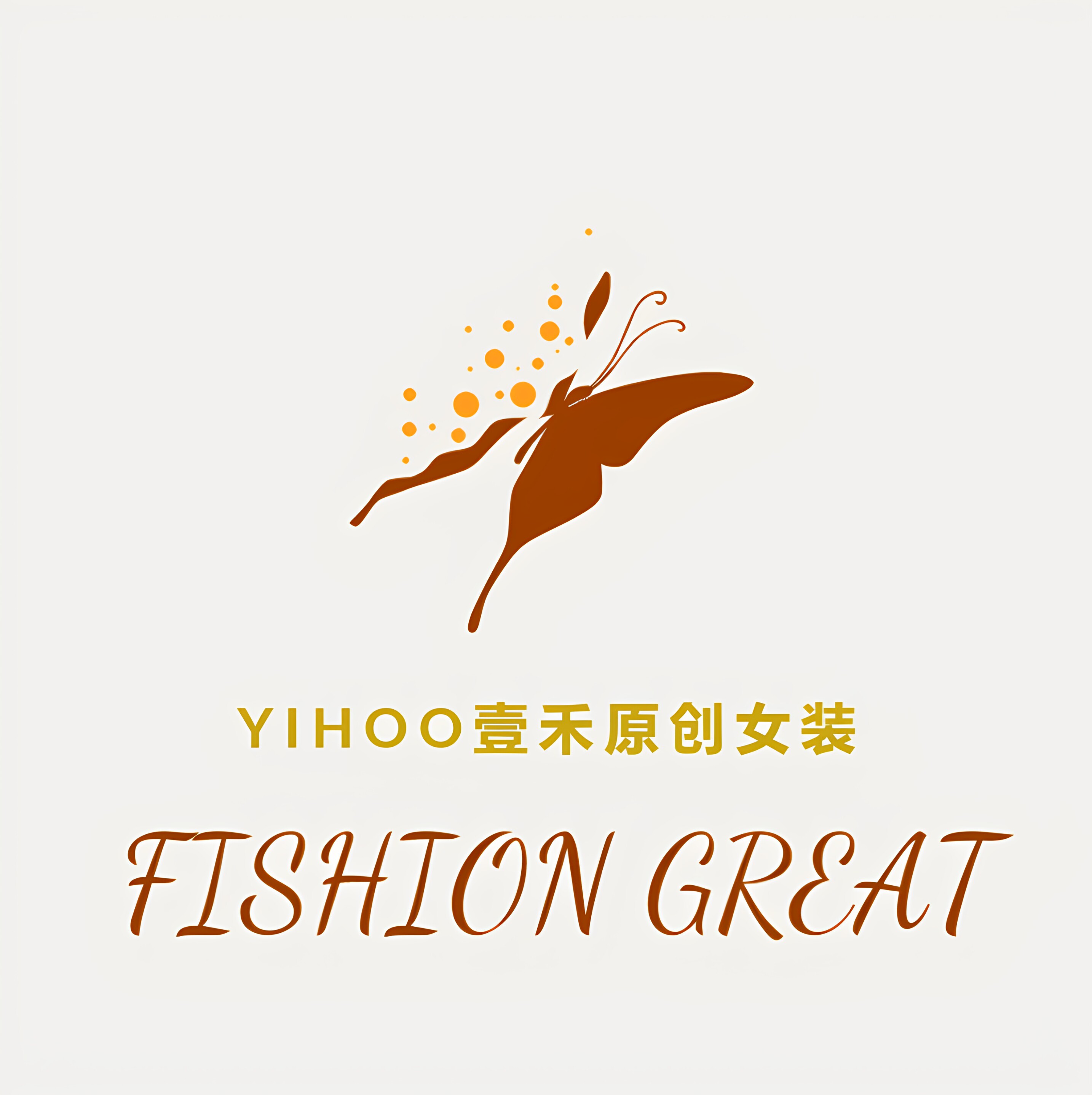 YIHOO壹禾原创女装的LOGO