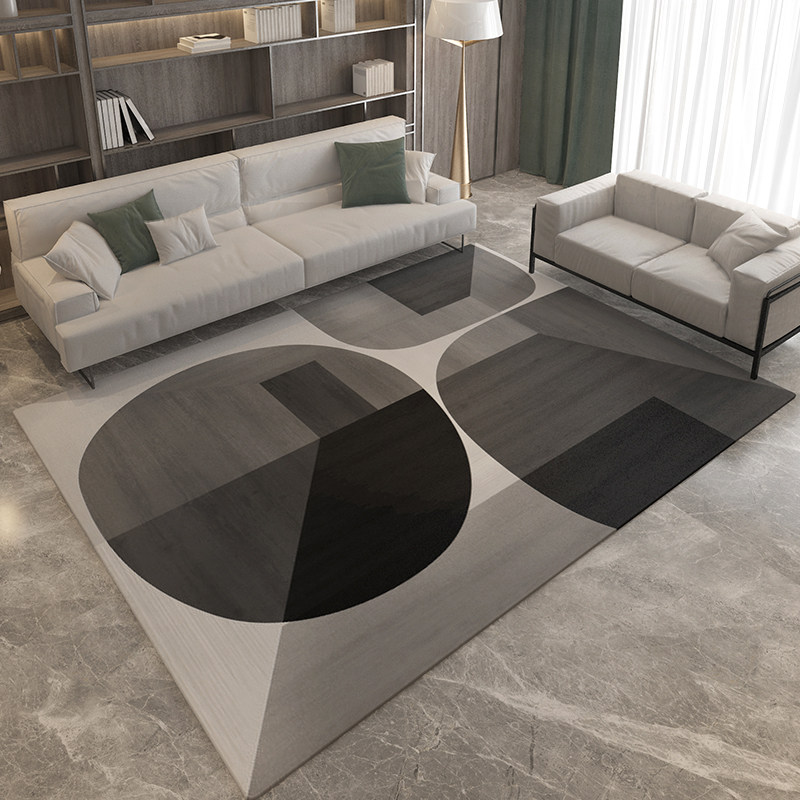 Nordic carpet modern minimalist gray living room coffee table blanket bedroom full shop bedside blanket American ins net red same style