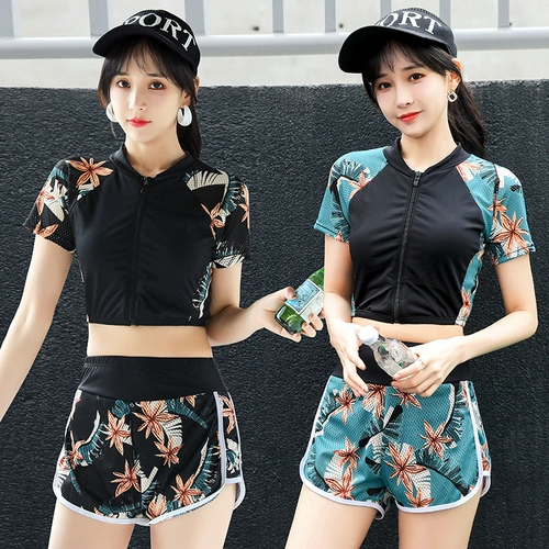 Купальник, комплект, брендовый зимний бюстгальтер пуш-ап, по фигуре, в корейском стиле