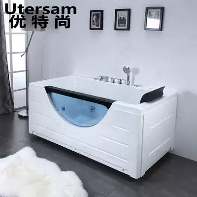 Ute Shang independent European acrylic three skirt glass surfing Whirlpool 1 38 1 5 m home hotel