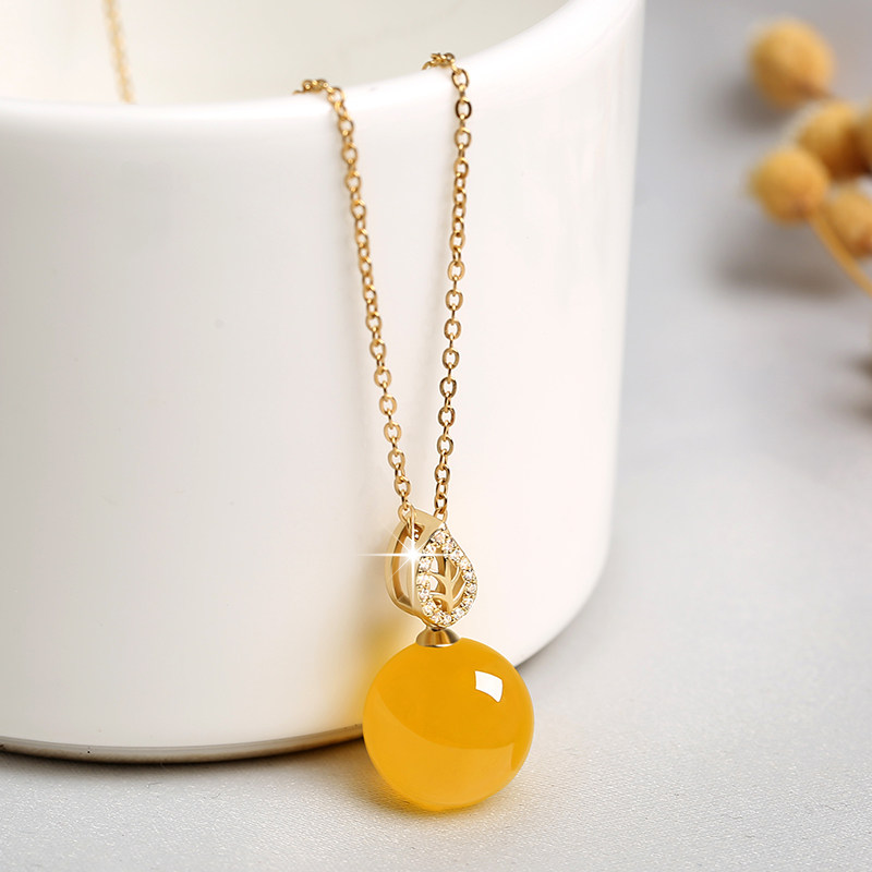 Outlet discount store withdrawal cabinet clearance pick up leak agate opal pearl necklace pendant female summer accessories SE