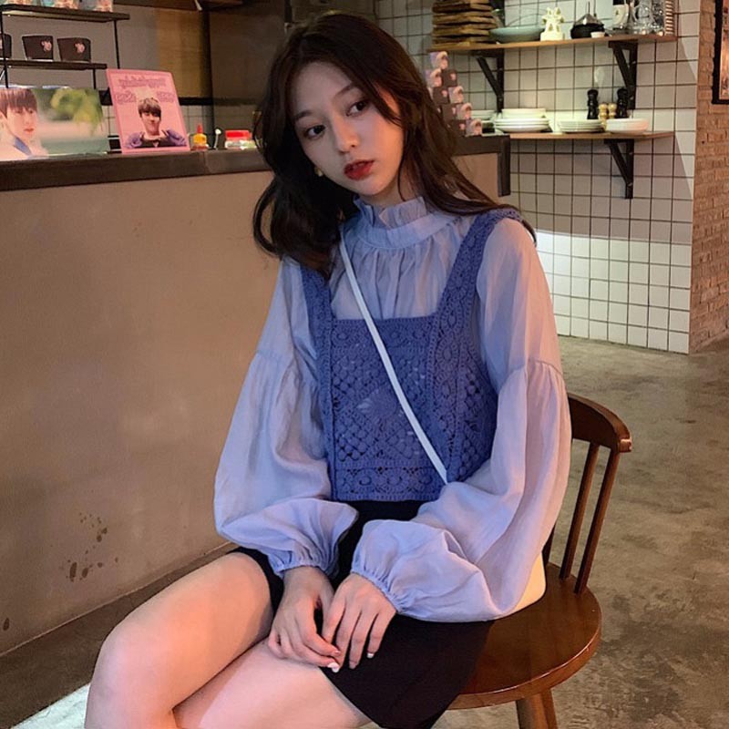 Autumn Clothing 2022 New Internet Red Ocean Pie Small Fry Street Suit Women Fashion Temperament Two Sets Accessories