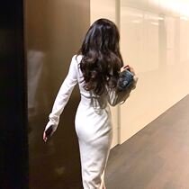 Autumn and winter new temperament name Yuanyuan Fragrant Breeze Skirt Children High-end Light Extravagant and Sister Design Feeling Small Crowdbeating Undercoat Dress