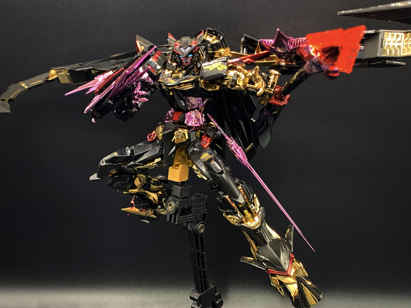 Alien Electroplating, Color-Changing Rg Gold Heresy, Gold Heresy Tienmina, Gold Heresy Electroplating Version