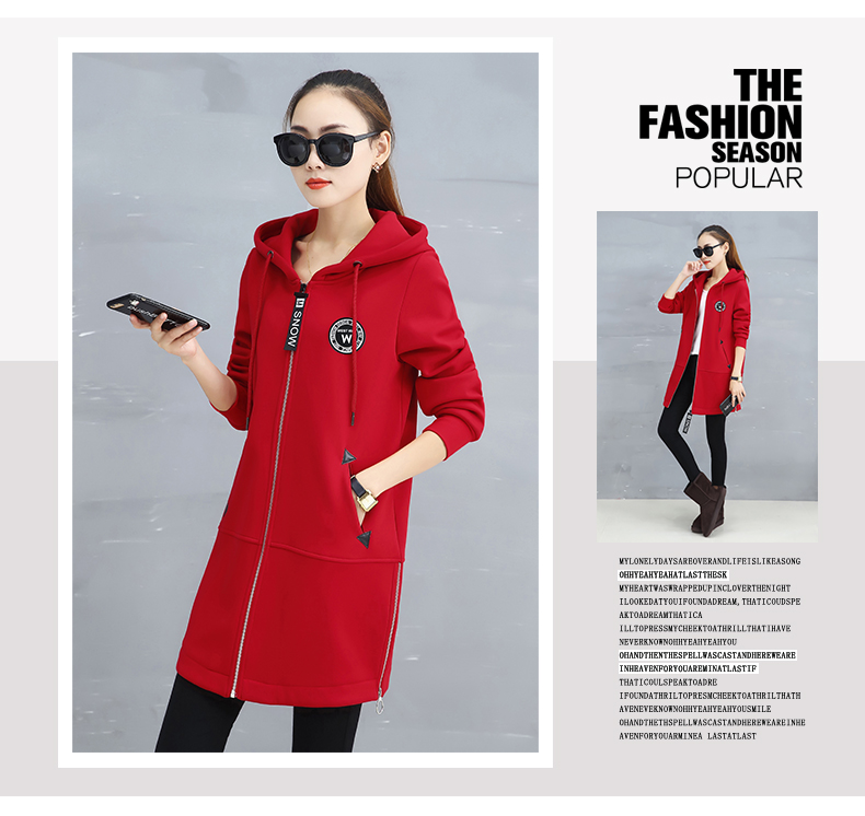 Sweatshirt femme OUNILU en Coton - Ref 3216451 Image 20