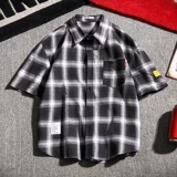 Демисезонная трендовая рубашка, брендовая куртка для отдыха, большой размер, в корейском стиле