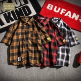 Демисезонная трендовая рубашка, брендовая куртка для отдыха, большой размер, в корейском стиле