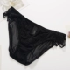 Trong suốt ren lưới phụ nữ sexy quần đáy thấp mông thoải mái quần sịp đáy quần cotton màu xám mùa hè - Giống cái