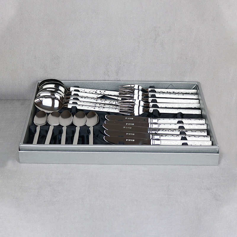 Pearl Living Japan Original Imported Western Dining Knife Fork Spoon Suit 20 pieces 304 Stainless Steel Western Dining Knife Fork