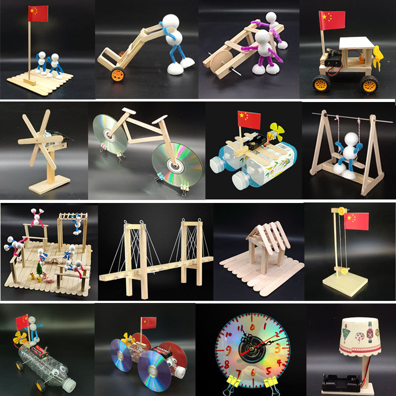 Science and Technology Small Projects for Primary and Secondary School Students and Kindergarten Children, Using Waste Materials to Transform Them into Treasures, Handmade Products and Finished Products