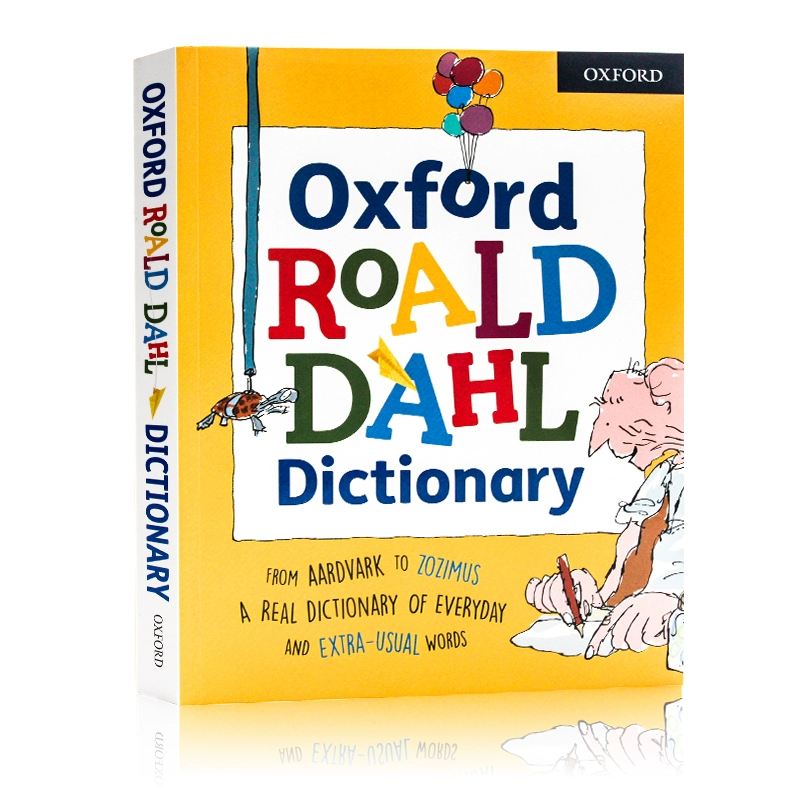 Roald Dahl trẻ em Picture Dictionary Oxford Oxford Roald Dahl từ điển tiếng Anh ban đầu công cụ in ấn đầy màu sắc làm câu chuyện điển 8-12 tuổi