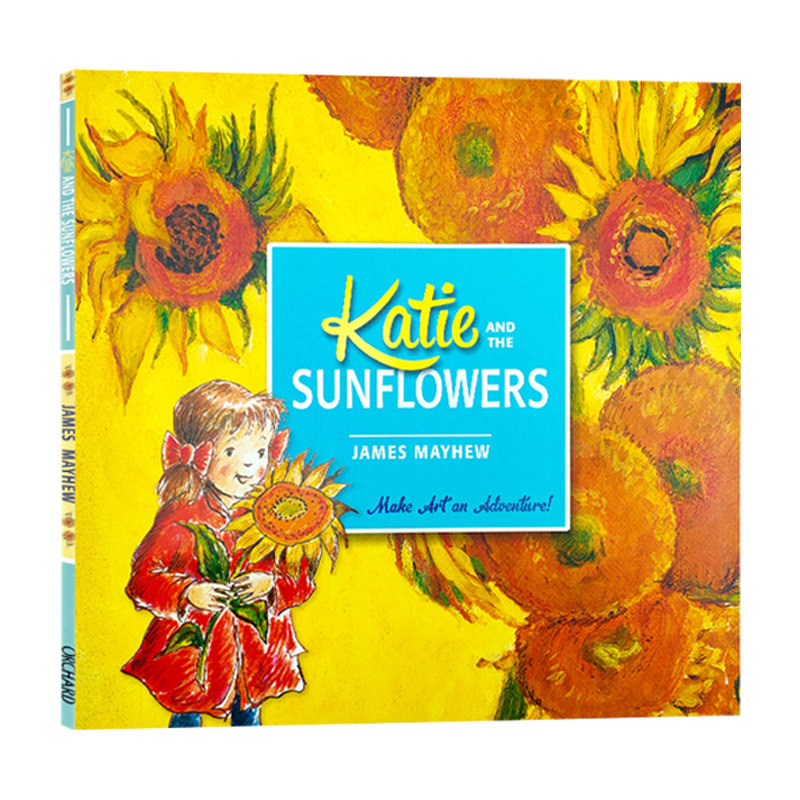 凯蒂的文化艺术之旅12册全套英文原版绘本Katie and The Sunflowers and